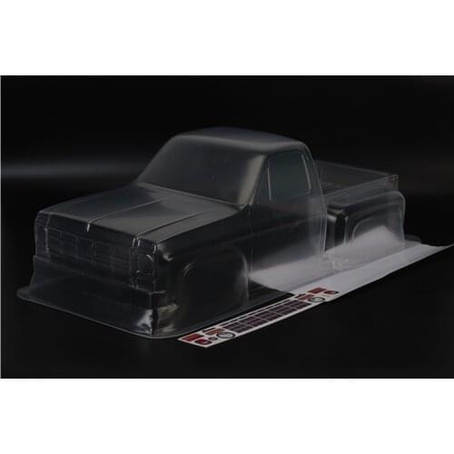 Rc Car Shell PC Clear Body 313mm Wheelbase For 1:10 Scale Off Road Crawler Cars Model