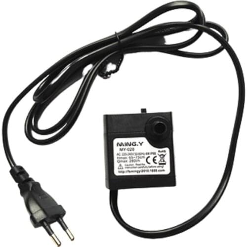 MY-028 fish tank ultra-quiet submersible pump pump small rockery pump 4W lantern pump