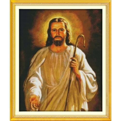 Jesus (5) cross stitch kit people 18ct 14ct 11ct count print canvas stitches embroidery DIY handmade needlework