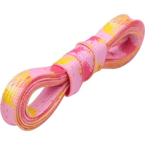 Coolstring 7MM Sakura Pink Elegant Shoelaces Lovely Gril Necessary Pro Shoe Accessory Cords Promotional Gift For Girlfriend Lady