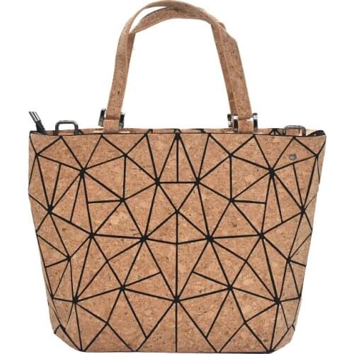 KAOGE small fragrance style niche design ins style advanced geometric rhombus bag female large capacity tote bag underarm bag