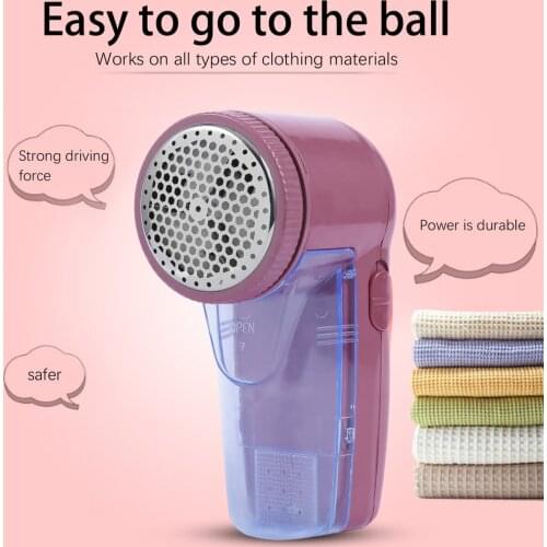 Portable electric clothing lint pill remover sweater substances shaver machine to remove the pellets dry batteries NOT INCLUDE