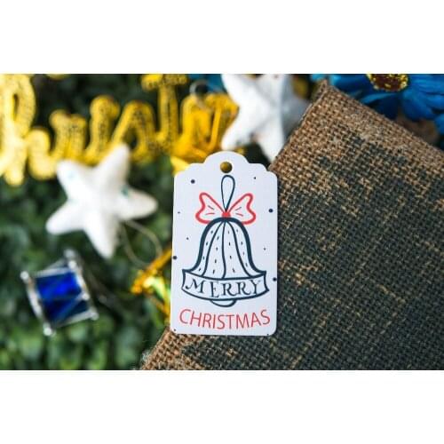 200 pcs 3.5x6.2cm paper label personalized tag candy favor tags New years gifts Label candy favor tags Christmas label