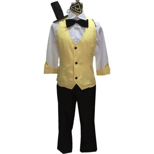 2018 Gravity Falls Bill Cipher Cosplay Costume Mystery Attack Outfit Halloween Costumes