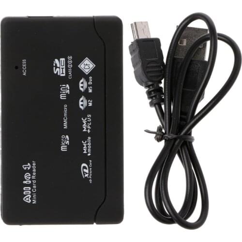 2021 New All-In-One Memory Card Reader For USB External Mini SDHC M2 MMC XD CF