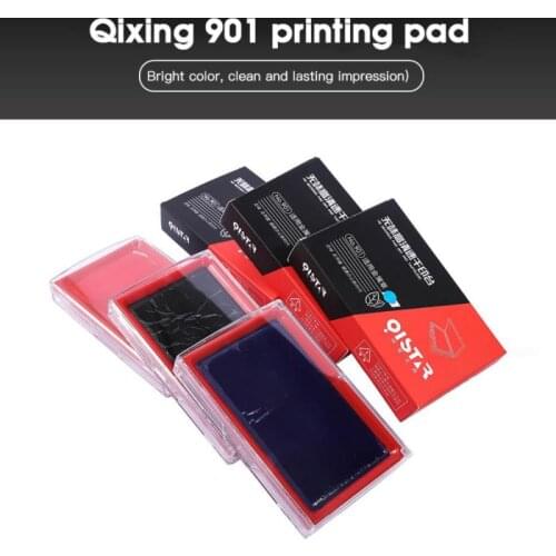 Quick-drying Ink Pad Odorless High-definition Red/black/blue DIY Stationery Rubber Stamps Scrapbooking Paper Decoration