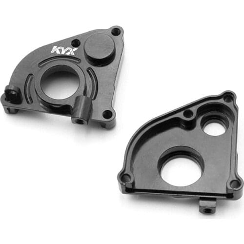 KYX Racing CNC Transmission Case Gearbox Housing Upgrades Parts Accessories for 1/24th Scale RC Crawler Car Axial SCX24 Deadbolt