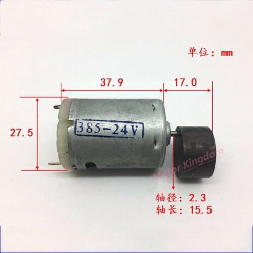 DC 12V-24V Strong Vibration Micro R385 Vibrating Vibrator Motor DIY Toy Massager