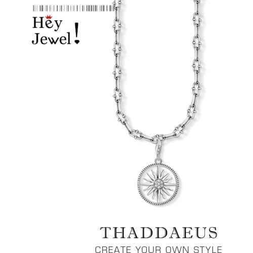 Sun Necklace,2020 Autumn Brand New Every Look Shine Fine Jewelry Europe 925 Sterling Silver Sunshine Vintage Gift For Women Men