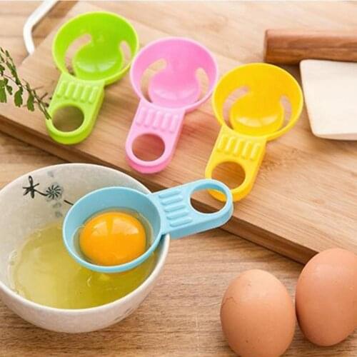 Kitchen Egg Yolk Separator Food-grade Egg Divider Protein Separation White Yolk Sifting Egg Cooking Gadget