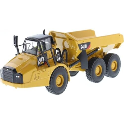 Diecast Toy Model DM 1:50 Caterpillar Cat 740 B Articulated Hauler/Dump Truck Engineering Machinery for Collection,Decoration