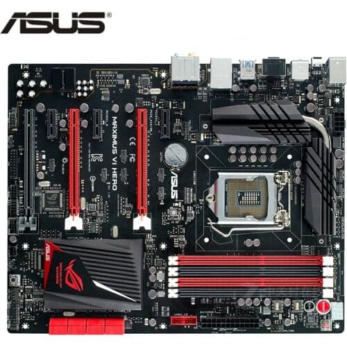 ASUS Maximus VI Hero Motherboard LGA 1150 DDR3 32GB For Intel Z87 Maximus VI Hero Desktop Mainboard Systemboard SATA III Used
