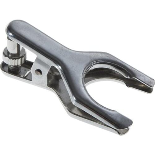 Multi Joint Stainless Steel Lab Clamp Pinch Clip Glass Ball Laboratory Quickfit