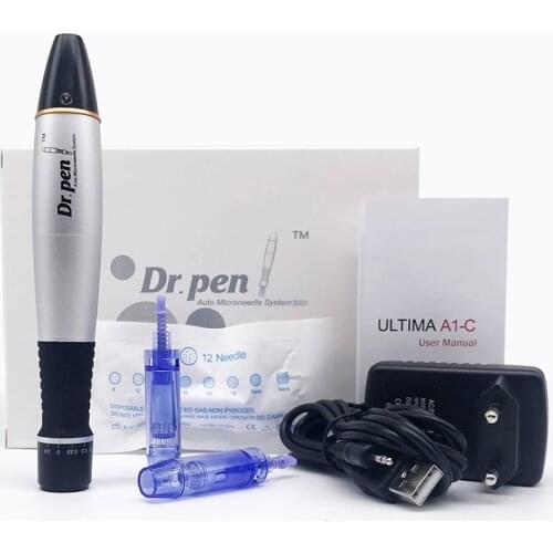 Hot Sale Wired Dr.Pen Ultima A1-C Derma Pen Professional Beauty Equipment Semi-permanent Embroidery Tattoo Gun MTS$PMS Skin Care