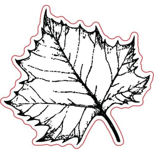 Leaf Transparent Clear Silicone Stamp/Seal for DIY scrapbooking/photo album Decorative clear stamp A1069