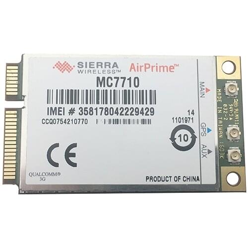 Unlocked original Sierra Wireless LTE Module MC7710 for Thinkpad X230 T430 T530 LTE/HSPA+ 4G 3G Module WWAN Mini PCIE Card WCDMA