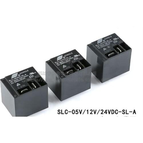 T91 SLC-05V 12V 24VDC-SL-A 30A 4Pin electric relays ( A set of normally open )