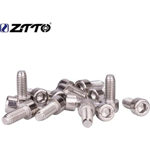 ZTTO Bottle Cage M5*12mm Screw 2PCS Allen Bolt 304 Stainless Steel Hexagon Socket Cylinder Cup Head screws