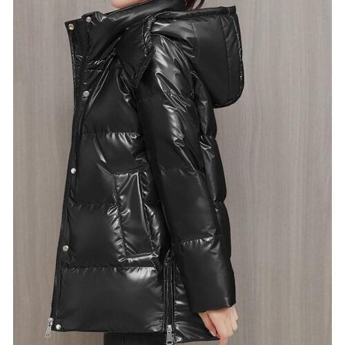 2021 New Winter Clothes Parkas Women Down Cotton Jacket Hooded Thicken Warm Female Cotton-Padded Jacket Casual Outwear X623