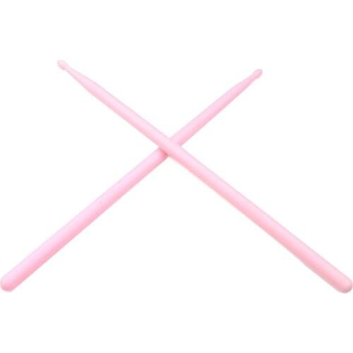 5A Nylon Pink Drumsticks Practical Drum Sticks Rods Mallets Beaters