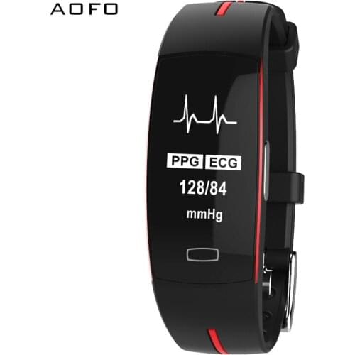 AOFO Multi Sports Mode Heart Rate Monitoring Call Reminder Wrist Band IP67 Waterproof Pedometer Smartwatch for Android iOS