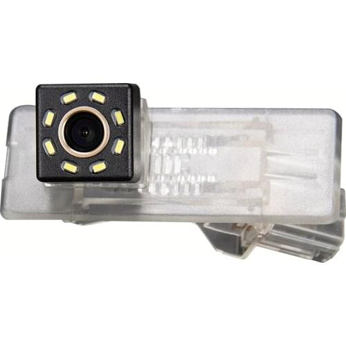 Misayaee Car Rear View Reverse Parking Camera Golden 8 LED for Renault FLUENCE DUSTER Clio 3 4 Captur 2012-2016