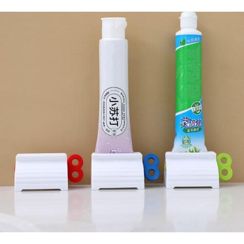 Household Toothpaste Squeeze Toothpaste Tube Squeezer Press Bathroom Supplies Artifact Squeezer Clip-on Toothpaste Lazy Device