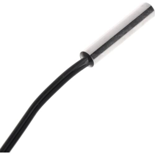 150cm NTC 10K Ohm 1% 3435 Thermistor Temperature Sensor Cylinder Probe 1.5m Wire
