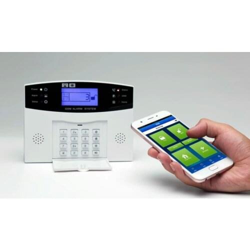 APP Remote Control Wireless Intercom GSM Alarm Panel Russian/Spanish/English Optional