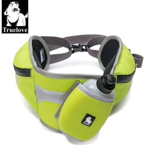 Truelove Multifunctional Waist Bag With Dog Water Bottle Outdoor Motion Reflective Strip portable Backpack Pet Products TLB2151