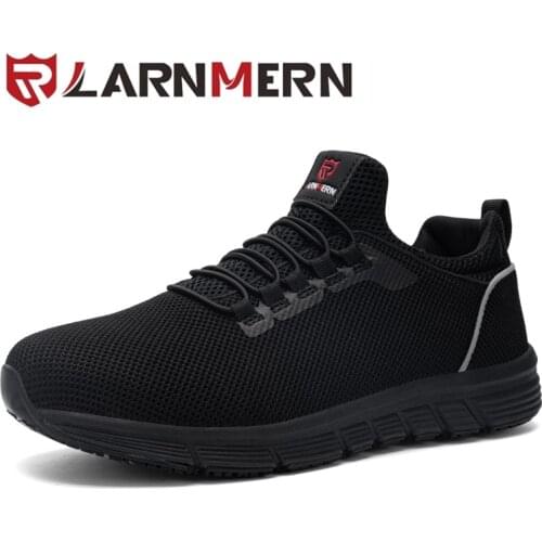 LARNMERM Chef Shoes Work Shoes Water-proof Wear-resistant Lightweight Breathable Anti-slip Comfortable Casual Shoes