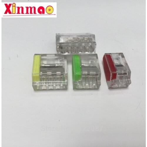 Wire Connector PCT 252 253 254 255 Mini Quick Conectors Universal Compact Wiring Conductor Push-in Terminal Block LED Conector
