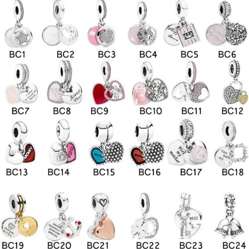 Charms 925 Sterling Silver Bead Fit Original Bracelet Pendant For Women Girl Jewelry Gift