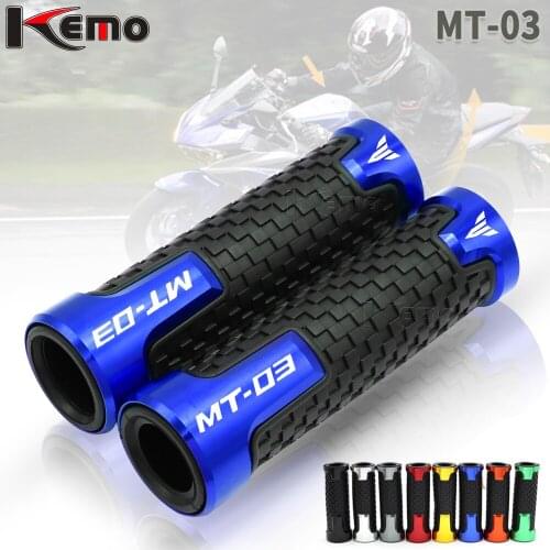 For YAMAHA MT-03 MT03 MT 03 7/8" 22mm Universal Motorcycle Accessories CNC Aluminum Handlebar Hand Grips Handle Bar End Grip