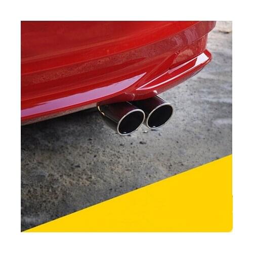 Car Exhaust Pipe Rear Tail Pipes car styling For DACIA Duster Lodgy SANDERO STEPWAY Dokker Logan