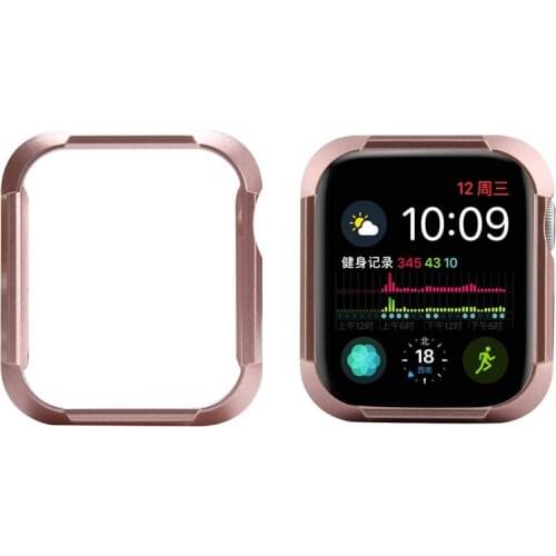 Protective Case For Apple Watch 4 44mm 40mm iwatch 4 Cover Anti-fall protector PC plating Shell