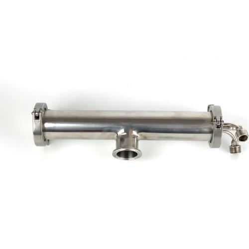 Clamp 2" Stainless Steel 304 T-type 2"x 1,5"x 2" Condenser, Dephlegmator, Dimroth, Reflux, Distiller Condenser