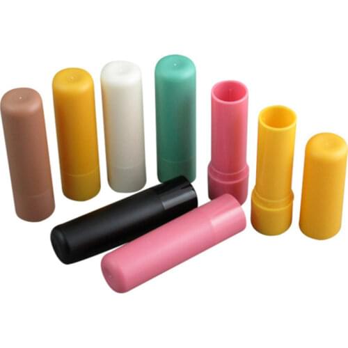 1000pcs 4g Mini Empty Lip Balm Stick Tube, Lipstick Tube, Lip Balm Container with Caps