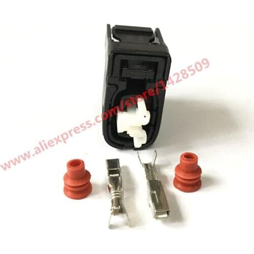 20 Sets 2 Pin Female Injector Auto Connector 90980-11246 7283-8226-30 For Toyota 2JZ-GE Matrix Lexus SC300 Hyundai Mazda RX7 S6