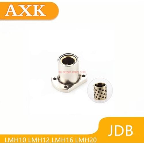 2021 Free Shipping 1pcs Jdb Solid Embedded Graphite Self-lubricating Oil Bearing Copper Sheath Kmh8 Lmh10 Lmh12 Lmh16 Lmh20