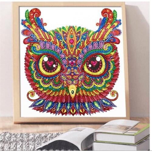 New special shape diamond painting phantom flower combination modern pattern DIY 5D part drill cross stitch kit crystal art