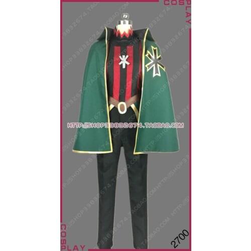 Altair: A Record of Battles Shoukoku no Altair Prime Minister Virgilio Louis Uniform Cosplay Costume S002