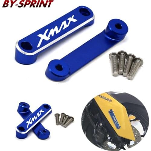 For XMAX 125 250 300 400 Xmax125 250 Motorcycle CNC Aluminium Front Axle Coper Plate Decorative Cover cap