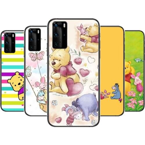 Cartoon World Disney Phone Case For Huawei P40 p30 P20 10 9 8 Lite E Pro Plus Black Etui Coque Painting Hoesjes comic fas