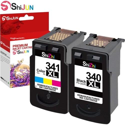 SHIIJUN Ink cartridge Compatible For PG 340XL CL 341xl For Canon Pixma MG2150 MG2250 MG3150 MG3250 MG4150 MG4250 MX375 printer