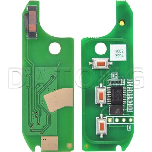 Datong World Car Remote Key Replace PCB For Fiat 500 MPV Grande Punto Doblo Qubo Citroen Jumper Peugeot Boxer Delphi Marelli PCB