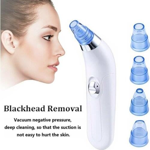 Black Dots Vacuum Pore Cleaner Nose Black Point Remover Blackhead Acne Pimple Removal Suction Extractor Facial Beauty Tool SPA