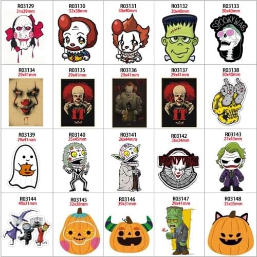 Halloween Cartoon Flat Back Resin Cabochon for DIY Decoration Crafts Accessories R0312 R0313 R0314