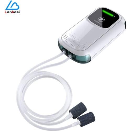 Fish Farming Oxygen Pump Portable Fishing Aerator Oxygen Pump Outdoor Small Special Dual Purpose Rechargeable Oxygen Pump