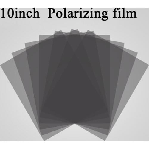 2PCS New 10inch 90degree Glossy LED/LCD Polarizer Polarizing Film for LCD LED IPS Screen for TV LCD Monitor Super clear
